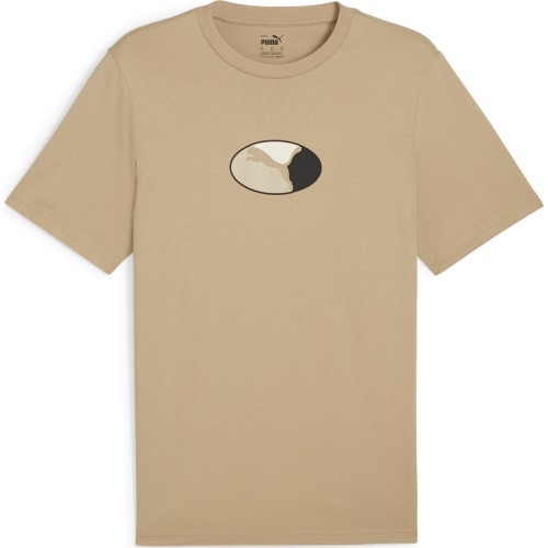 Puma vīriešu T-krekls Graphics Execution Tee Beige 680183 83