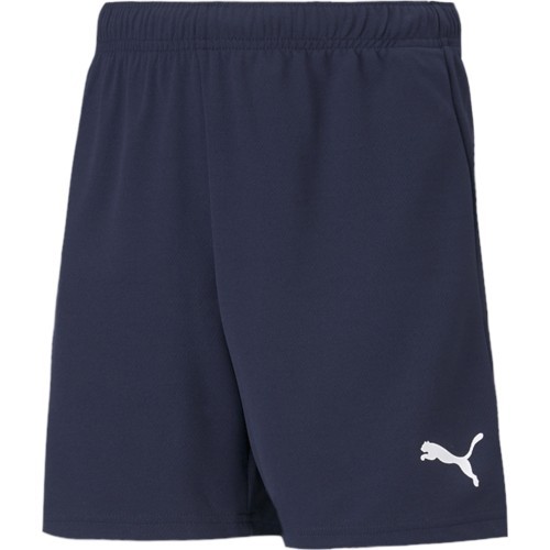 Puma Teamrise Short Jr junior shorts, navy 704943 06