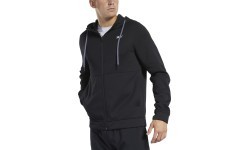 Reebok džemperis Wor Dbl Kn Fz Hood Black FK6236