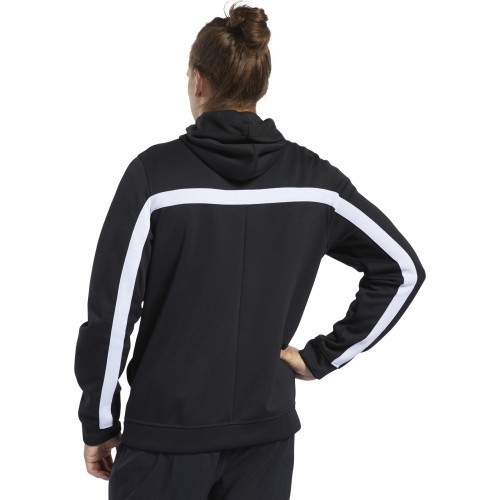 Reebok Wor Dbl Kn Fz Hood Zip Hoodie Black FK6236