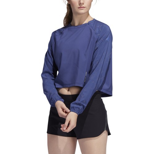 Женская толстовка Adidas Adapt Jacket W Blue FL6009