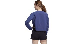Женская толстовка Adidas Adapt Jacket W Blue FL6009