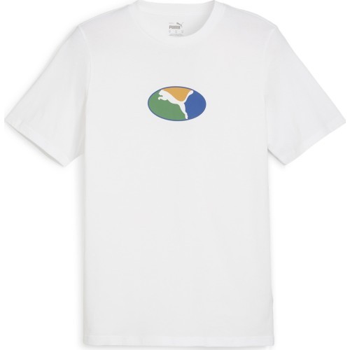 Puma Graphics Execution Tee Men's T-Shirt White 680183 02