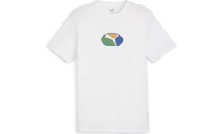 Puma Graphics Execution Tee Men's T-Shirt White 680183 02