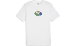 Мужская футболка Puma Graphics Execution Tee, белая 680183 02
