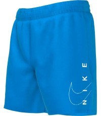 Nike B Split Lgo Volley Short 4" Boys' Swim Shorts Blue NESSC781 458