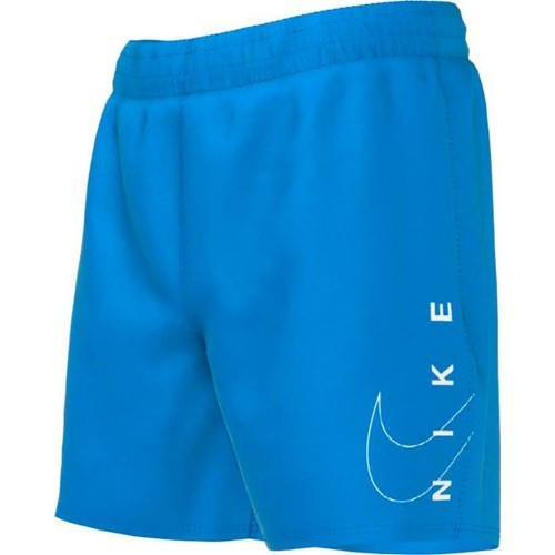 Nike B Split Lgo Volley Short 4" Boys' Swim Shorts Blue NESSC781 458