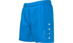 Плавательные шорты для подростков Nike B Split Lgo Volley Short 4" синие NESSC781 458