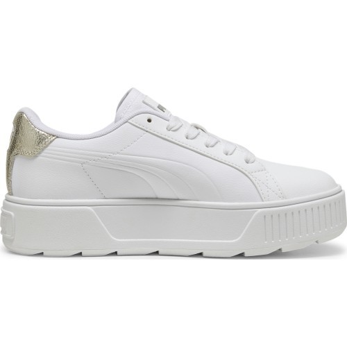 Puma Karmen Metallic Shine White Women's Sneakers 395099 01
