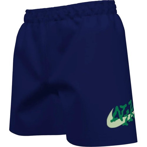 Плавательные шорты для подростков Nike Nk B Scribble 4'' Volley Short синие NESSE806 440