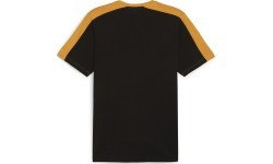 Puma vīriešu T-krekls Ess Block X Tape Black Yellow 673341 91