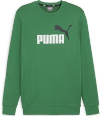 Puma Ess+ 2 Col Big Logo vīriešu džemperis, zaļš 586763 86