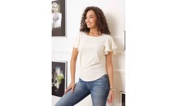 Glo Story Women's Blouse White WPO 4440-2