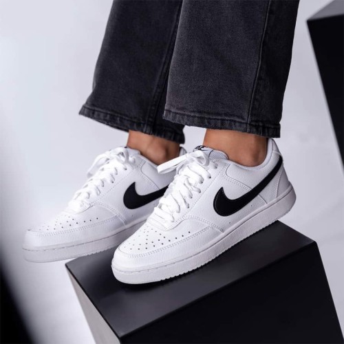 Женские кроссовки Nike Court Vision Lo NN White Black DH3158 101
