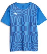 Футболка футбольная подростковая Puma IndividualRise синяя 658489 02