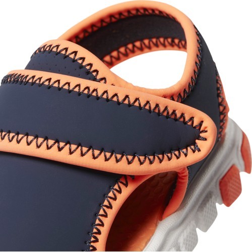 Детские сандалии Reebok Wave Glider III чёрно-оранжевые CN8615