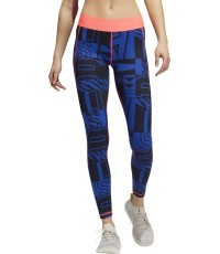 Женские леггинсы Adidas Ask L Var Hck T Blue FT3138