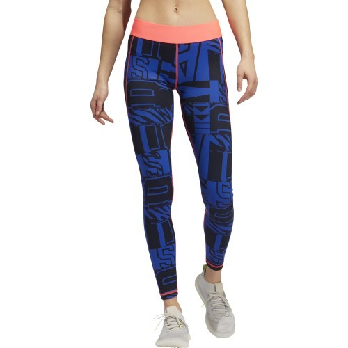 Женские леггинсы Adidas Ask L Var Hck T Blue FT3138