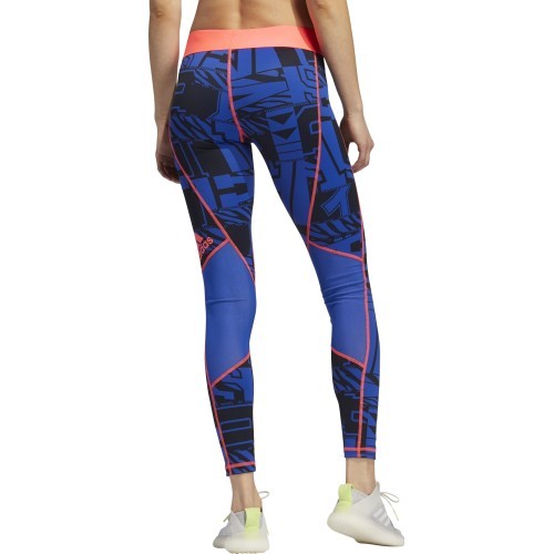 Женские леггинсы Adidas Ask L Var Hck T Blue FT3138