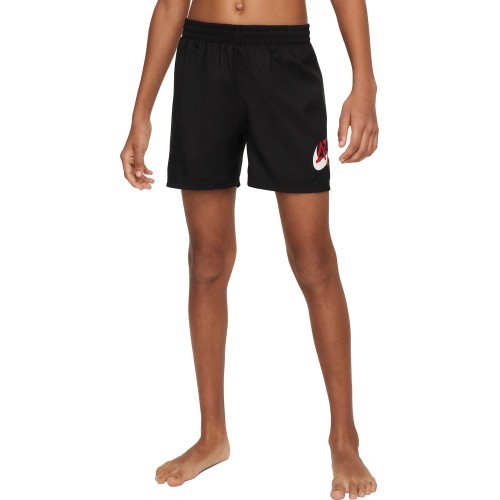 Nike Maudymosi Šortai Paaugliams Nk B Scribble 4'' Volley Short Black NESSE806 001