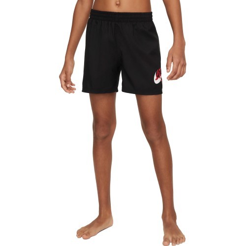 Nike шорты для плавания для мальчиков Nk B Scribble 4'' Volley Short Black NESSE806 001
