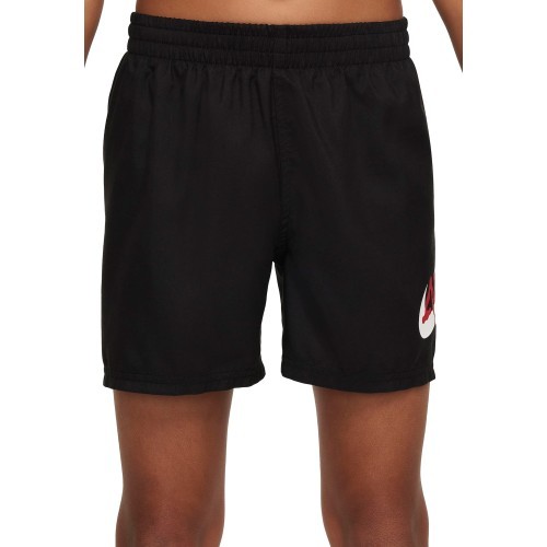 Nike шорты для плавания для мальчиков Nk B Scribble 4'' Volley Short Black NESSE806 001
