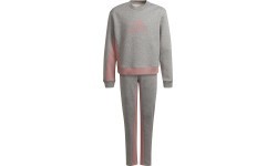 Adidas sporta tērps meitenēm G Bos Co Ts Grey Pink H57225