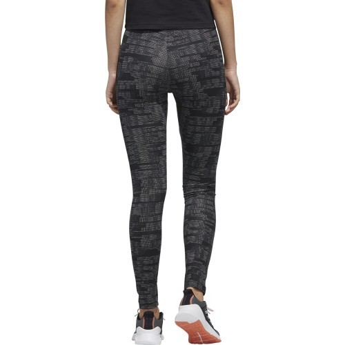 Adidas W E Aop Tig sieviešu legingi, pelēki melni FL0162