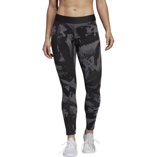 Adidas W E AOP Tights Women's Black Grey DP2365