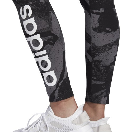 Adidas W E AOP Tights Women's Black Grey DP2365