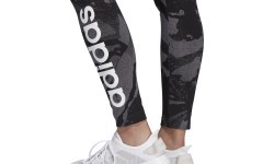 Adidas W E AOP legingi sievietēm melni pelēki DP2365