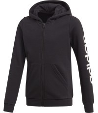 Adidas толстовка для девочек Yg E Lin Fz Hd Black EH6124