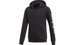 Adidas толстовка для девочек Yg E Lin Fz Hd Black EH6124