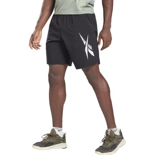 Reebok Wor Woven Graphic Men's Shorts Black GL3181