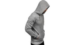 J.Style Men's Sweatshirt Grey 68B2009-2