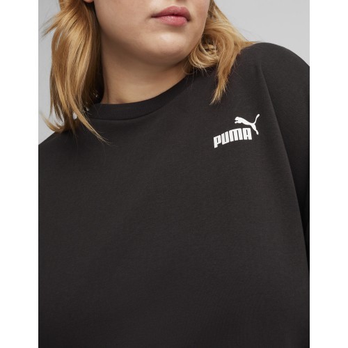 Женский свитшот Puma Ess+ Relaxed Small, чёрный 678742 01
