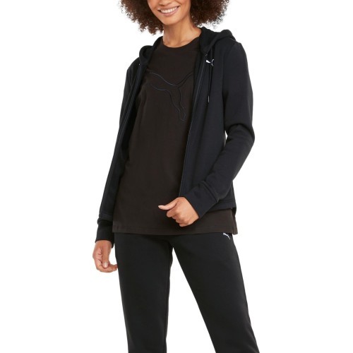 Puma Classic Hooded Women's Tracksuit Black 589132 01