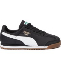 Puma Roma Basic Summer bērnu apavi, melni/balti 359841 21