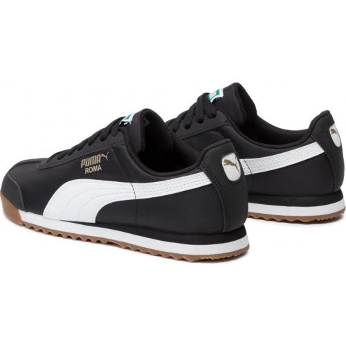 Puma Roma Basic Summer Kids' Shoes Black White 359841 21
