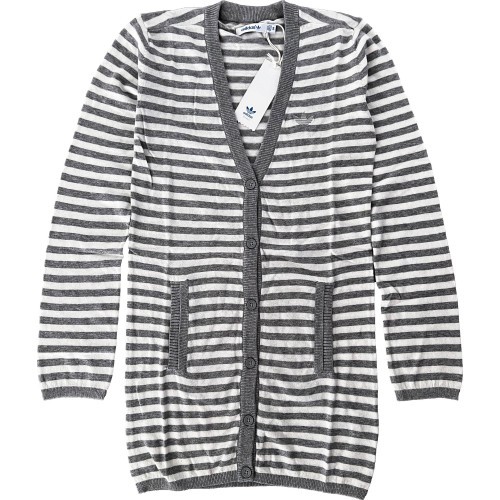 Adidas Originals AC Cardigan Women's Sweater Grey O58623