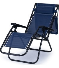 Guļamkrēsls, pludmales krēsls ar nulles gravitācijas jumtiņu ModernHOME