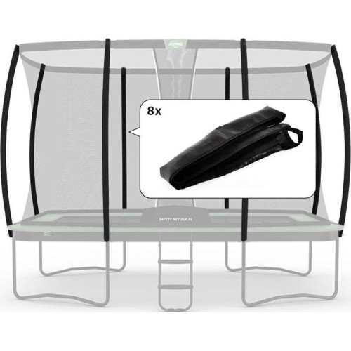 Aizsargtīkla stabu uzmavas Ultim Safety Net Deluxe XL ECO (8 gab.)