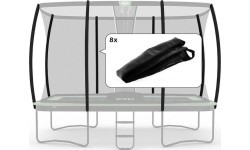 Aizsargtīkla stabu uzmavas Ultim Safety Net Deluxe XL ECO (8 gab.)