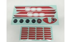 Buzzy - Sticker set Fiat 500