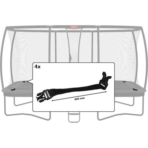 Aizsargtīkla sprādze Ultim Safety Net DLX XL (400 mm) (4 gab.)