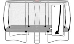 Защитная сетка Ultim Safety Net DLX XL - зажим + нижняя труба 500