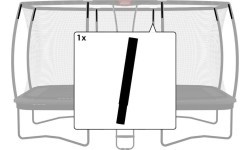 Ultim drošības tīkls DLX XL - pagarinājuma caurule