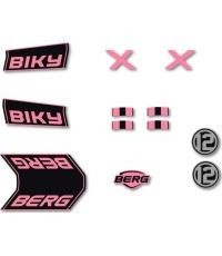 Biky - Sticker set Retro Pink