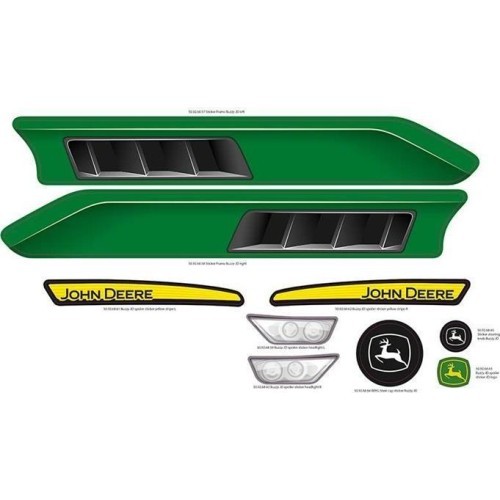 Buzzy uzlīmju komplekts John Deere