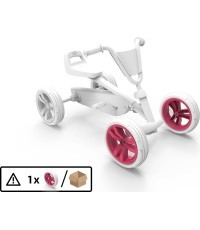 Wheel 9x2 - Pink/White Front